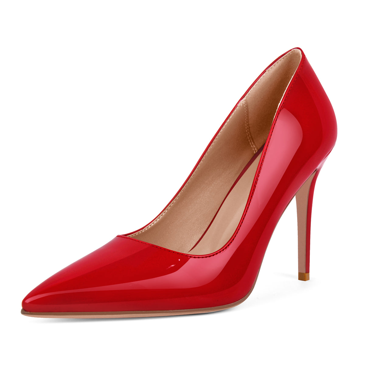 Women's Stiletto High Heels Pumps for Women-4IN Pointed Toe Classic Pumps for Dress Party Wedding Evening Date Night Sexy Slip-On Shoes
