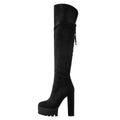 Women's Over the Knee High Platform Boots