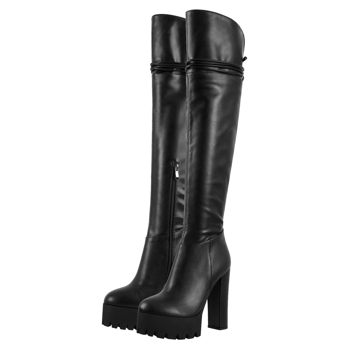 Women's Over the Knee High Platform Boots